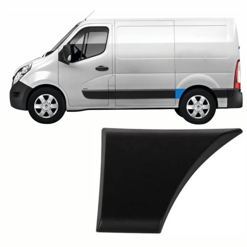 Zierleiste hinten links links / Beifahrerseite / Beifahrerseite N/S für Renault Master/Opel Movano/Nissan NV 400 2010- / Referenznummer OEM 768F20004R von easyparts