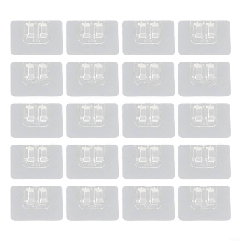 Eawfgtuw 10/20 Stück Auto Fußmatten Clips Auto Teppich Matte Clips Anti-Rutsch und Faltenprävention mit Fußmatten Befestigungsschnallen (20 Stück) von Eawfgtuw