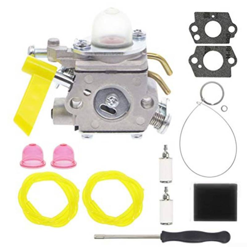 Eawfgtuw C1U-H60 Vergaser-Ersatz-Set für 25Cc 26Cc 30CC Trimmer, passend für RY28100 RY28120 Modelle mit AC04122 Luftfilter-Set von Eawfgtuw