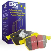Bremsbelagsatz EBC BRAKES Yellow Stuff DP4002SS, vorne, hinten von Ebc Brakes