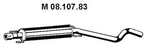 Eberspächer 08.107.83 Mittelschalldämpfer von Eberspächer