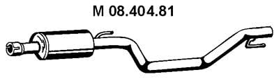 Eberspächer 08.404.81 Mittelschalldämpfer von Eberspächer