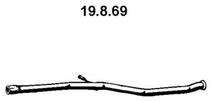 Eberspächer 19.8.69 Abgasrohr von Eberspächer