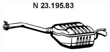 Eberspächer 23.195.83 Endschalldämpfer von Eberspächer