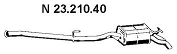 Eberspächer 23.210.40 Endschalldämpfer von Eberspächer