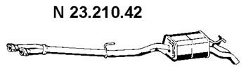 Eberspächer 23.210.42 Endschalldämpfer von Eberspächer