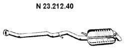 Eberspächer 23.212.40 Endschalldämpfer von Eberspächer