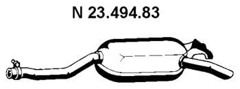 Eberspächer 23.494.83 Endschalldämpfer von Eberspächer