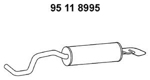 Eberspächer 95 11 8995 Endschalldämpfer von Eberspächer