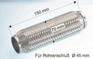 Eberspächer 99.009.79 Flexrohr, Abgasanlage von Eberspächer