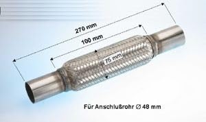 Eberspächer 99.106.79 Flexrohr, Abgasanlage von Eberspächer