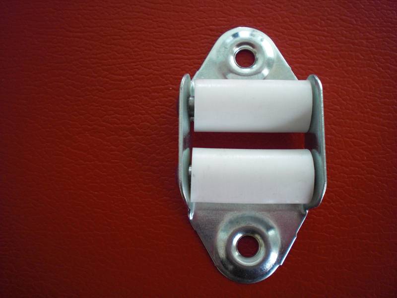 1 Gurtführung Metall für 18 - 23mm Gurtband Leitrolle Rolladen Gurtdurchführung von Bayram