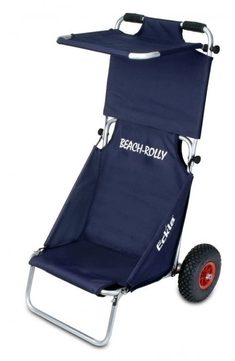 Eckla Beach Rolly mit Sonnendach Blau von Eckla