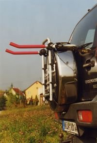 Fahrradheckträger ECKLA 77777 PORTY 4x4 für Ersatzrad Heck von ECKLA