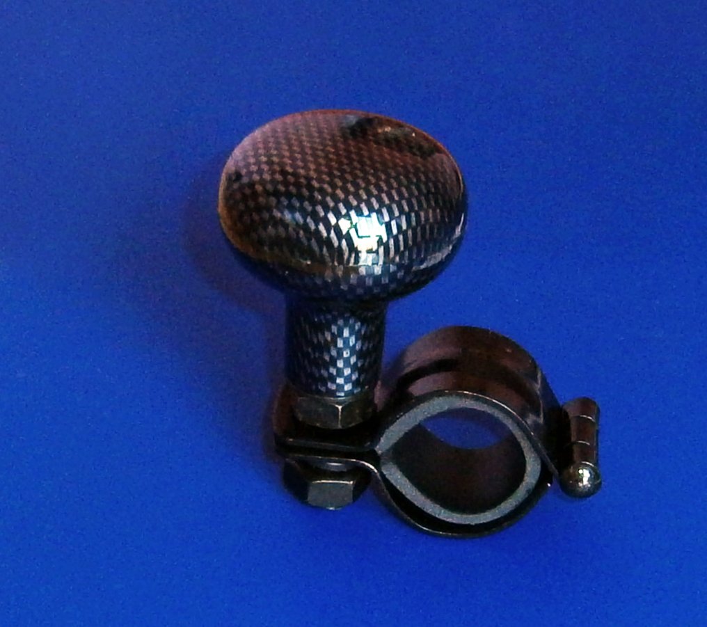 LENKRADKNAUF CARBON Steuerknopf Lenkknauf Lenkradknopf Lenkhilfe Fixlenker Knauf LENKRADKNAUF CARBON Steuerknopf Lenkknauf Lenkradknopf Lenkhilfe Fixlenker Knauf von ECO