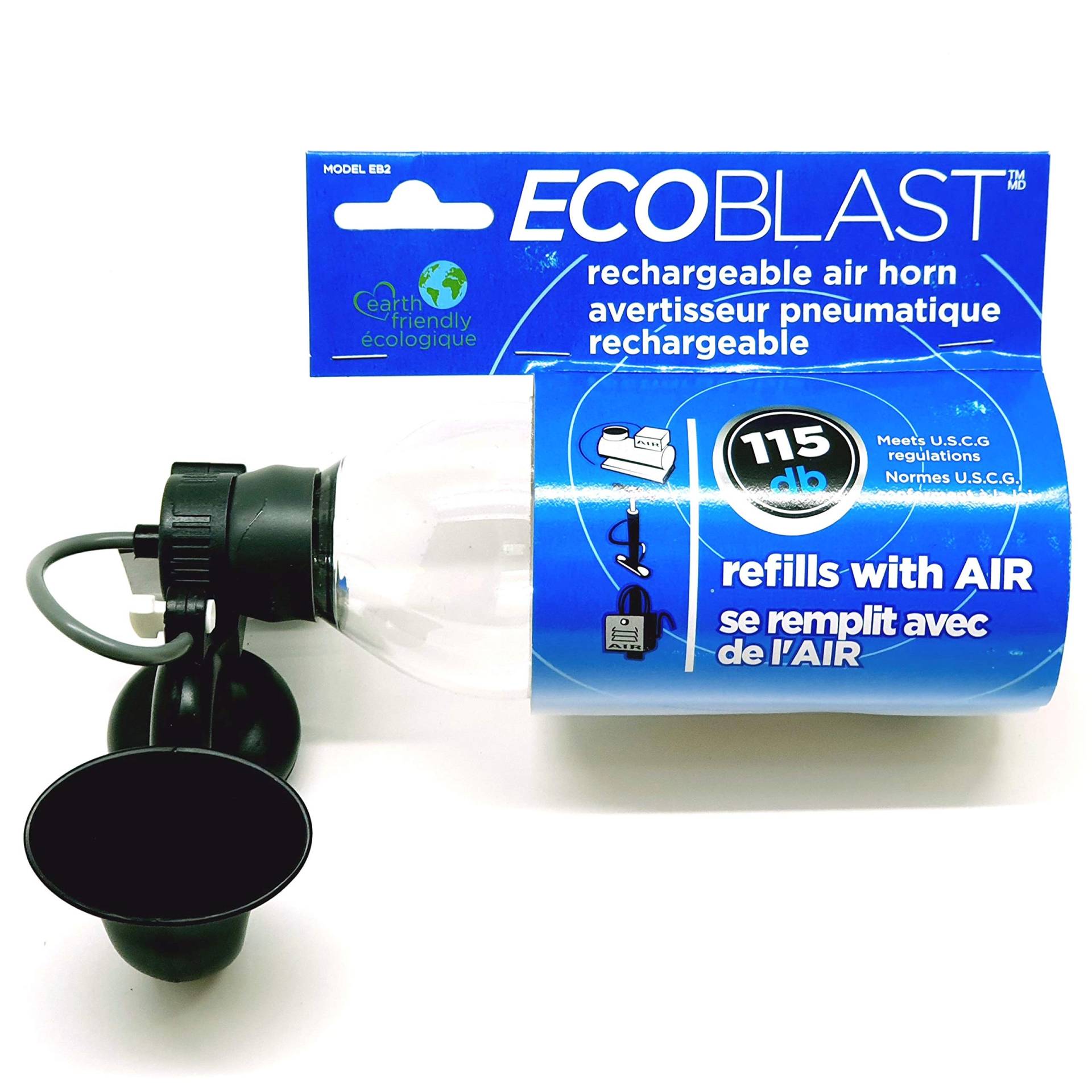 EcoBlast EB2 Signal Air Horn Marine Boot Sport wiederaufladbar Luft CO2 neutral EcoBlast EB2 Signal Air Horn Marine Boot Sport wiederaufladbar Luft CO2 neutral von EcoBlast