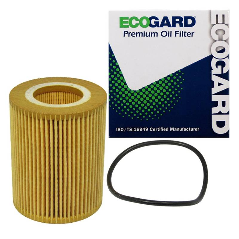 ECOGARD X5692 Premium Kartusche Motorölfilter für konventionelles Öl passend für Volvo XC90 3.2L 2007-2014, XC60 3.0L 2010-2016, XC60 3.2L 2010-2015, XC70 3.2L 2008-2015, S80 3.80 3.0 2L 2000 7-2014 von EcoGard