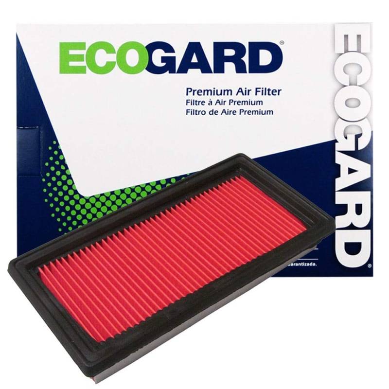 ECOGARD XA10025 Premium Motor-Luftfilter passend für Nissan Versa 1.6L 2012-2020, Versa Note 1.6L 2014-2019, Micra 1.6L 2015-2016 von EcoGard