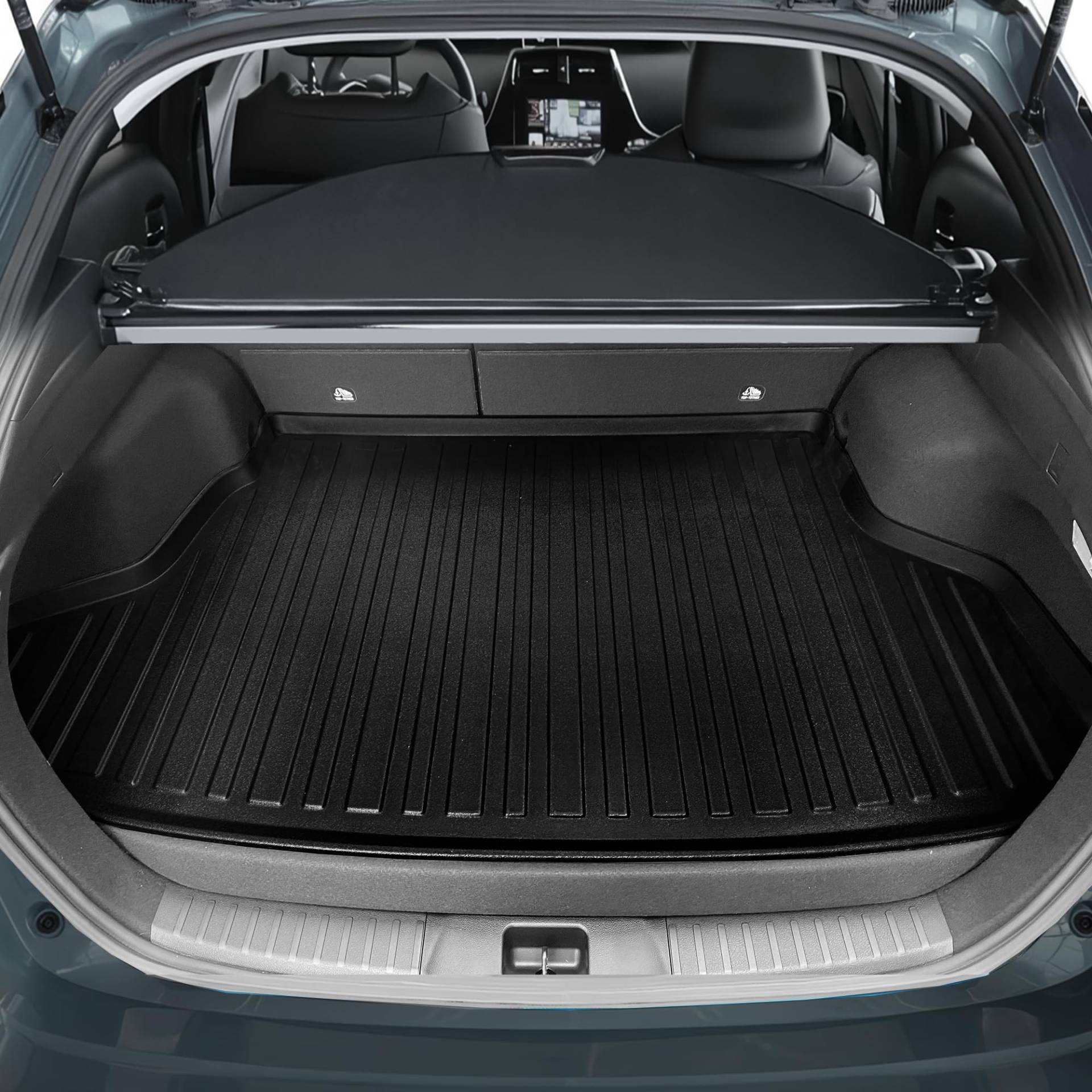 Premium Cargo Liner für Toyota Prius Prime 2017–2023-100% Schutz - Passgenaue Kofferraummatte - Ganzjahresmatte schwarz - 3D-förmige lasergemessene Kofferraumauskleidung für Toyota Prius Prime Premium Cargo Liner für Toyota Prius Prime 2017–2023-100% Schutz - Passgenaue Kofferraummatte - Ganzjahresmatte schwarz - 3D-förmige lasergemessene Kofferraumauskleidung für Toyota Prius Prime von EcoLiner USA