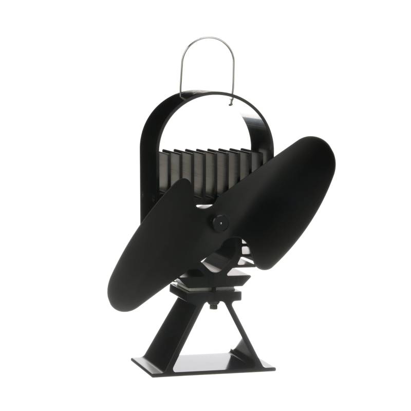 Ecofan AirDeco II Wärmebetriebener Ofenventilator – Niedrigtemperatur-Technologie – Stark 190 CFM - Ideal für Holz-, Gas-, Pellet- & Specksteinöfen – Effiziente Luftzirkulation & Brennstoffeinsparung von Ecofan