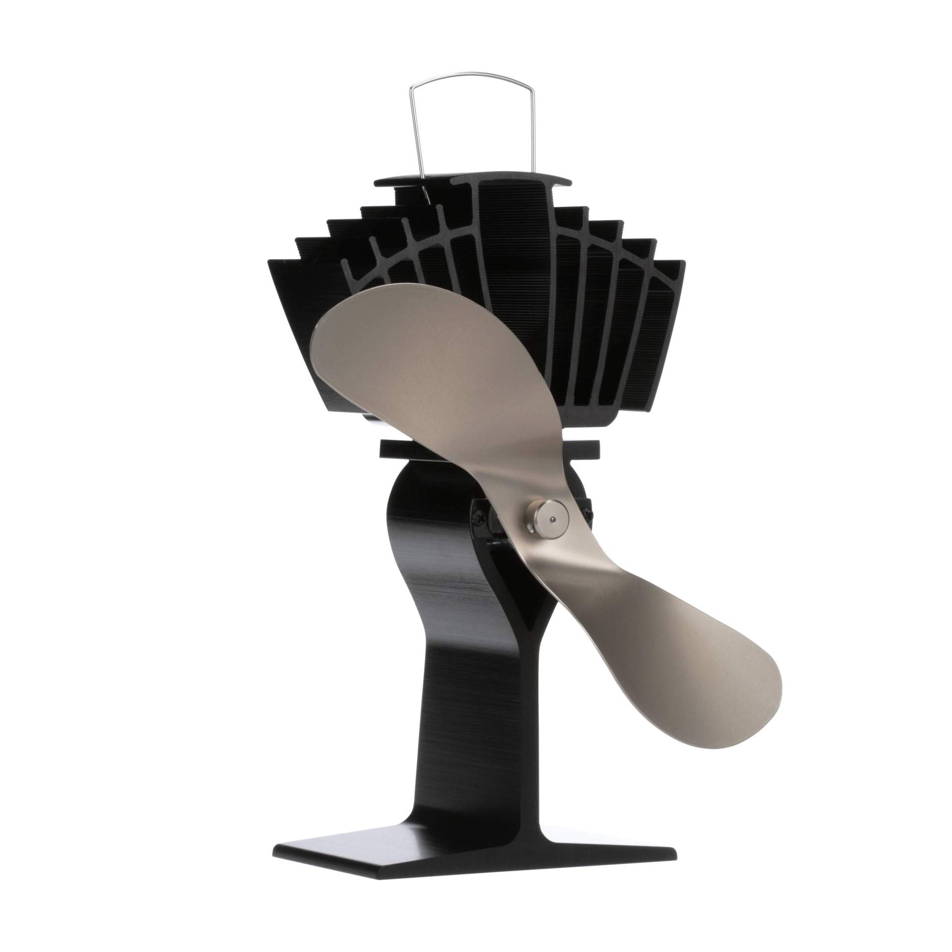 Ecofan AirMax, klassischer Stil, wärmebetriebener Holzofenventilator, 297 m³/h, 812AMKBX, 228 mm Flügel, Nikelfarben Ecofan AirMax, klassischer Stil, wärmebetriebener Holzofenventilator, 297 m³/h, 812AMKBX, 228 mm Flügel, Nikelfarben von Ecofan