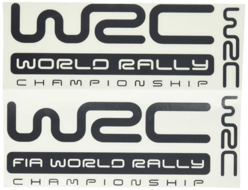 Ecoshirt Aufkleber WRC Rally Dr1009 Vinyl Adesivi Decal Aufkleber von Ecoshirt