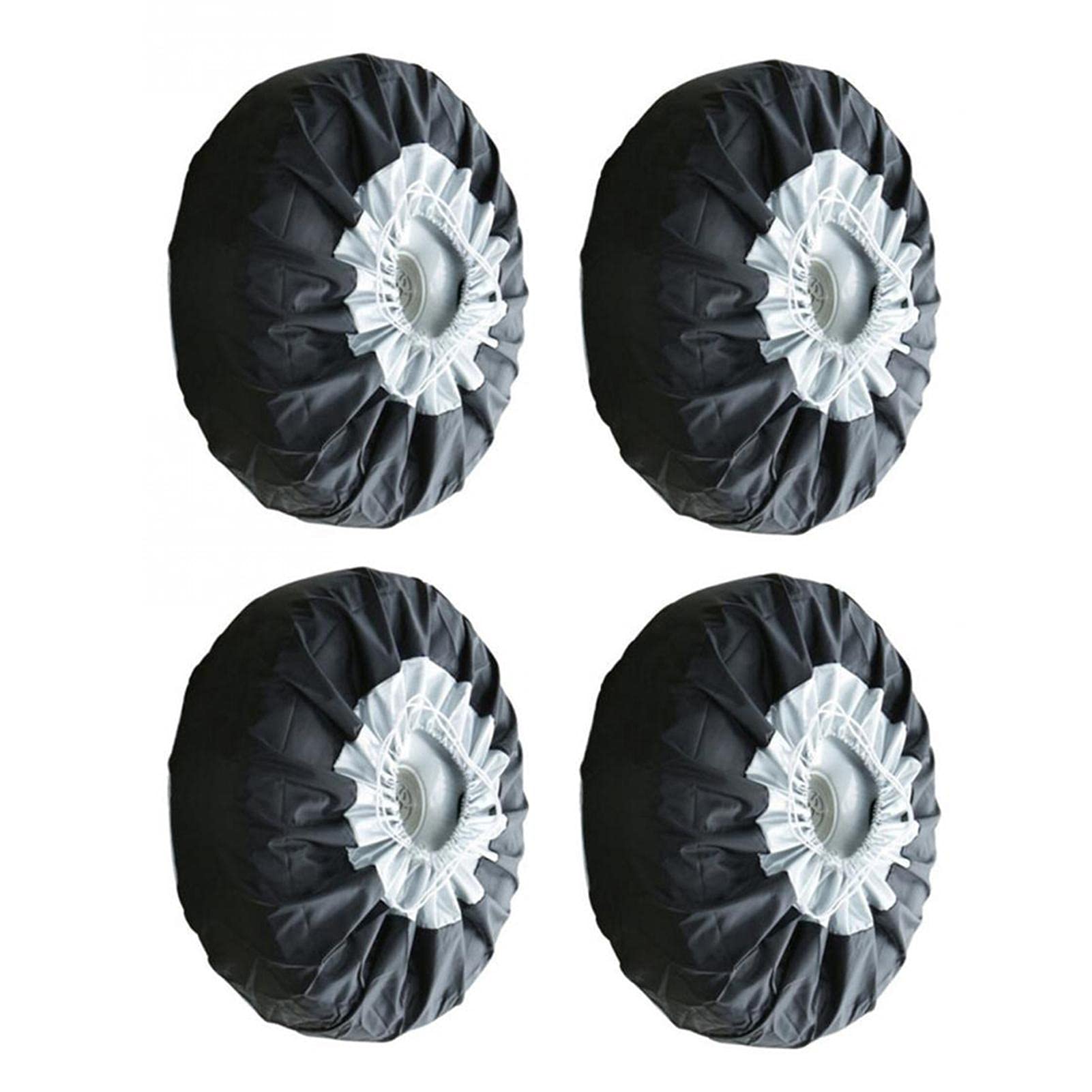 1/4 Stück Reifentasche 17-21 Zoll Universal Reifenschutzhülle Reifenabdeckung Radschutzhülle Staubdichte Robust Wasserabweisen Waschbar Aus 210D Oxford-Tuch Schützen Sie Reserverad Ihres Autos 1/4 Stück Reifentasche 17-21 Zoll Universal Reifenschutzhülle Reifenabdeckung Radschutzhülle Staubdichte Robust Wasserabweisen Waschbar Aus 210D Oxford-Tuch Schützen Sie Reserverad Ihres Autos von Ecoticfate