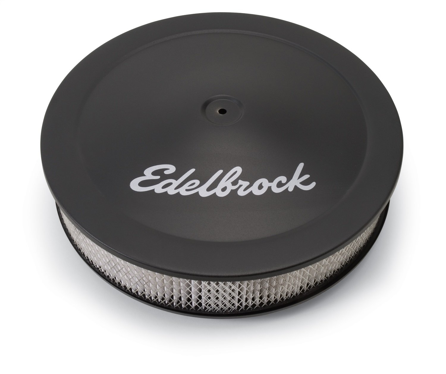 Edelbrock 1223 pro-flo schwarz Finish 7,6 cm rund Air Filter Element mit 35,6 cm Durchmesser von Edelbrock