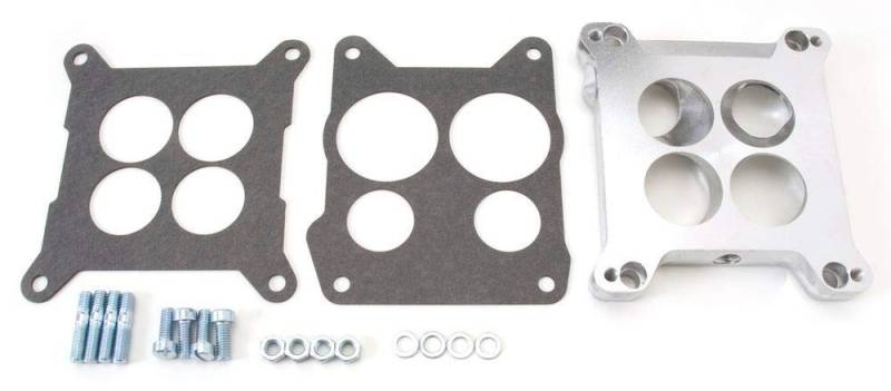 Edelbrock Vierloch-Vierloch-Vierkant-Bohrung auf Spreizbohrung Vergaseradapter, Multi, One Size, 2696 von Edelbrock