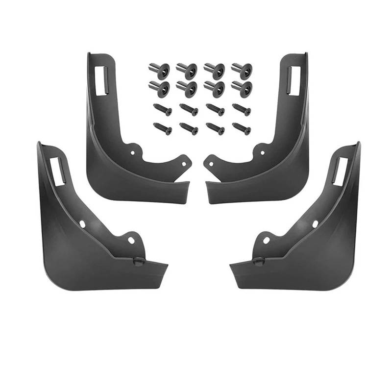 Auto Schmutzlappen Für Tesla Für Modell Für Y 2020-2024 Splash Guards Matte Fender Kein Bohren Erforderlich Zubehör Auto Kotflügel von Eejghfwq