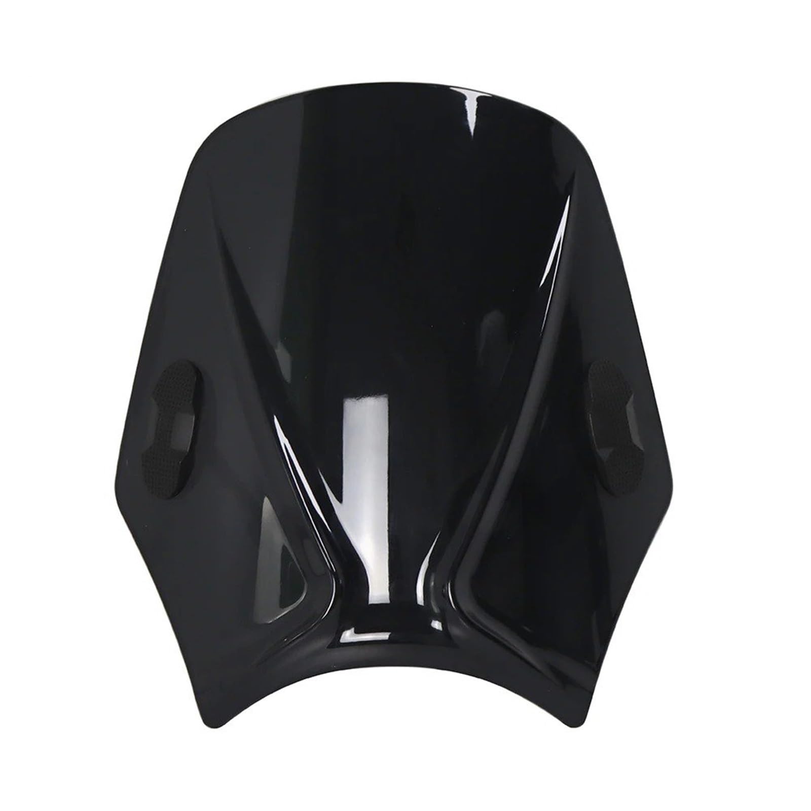 Für ZONTES G1-125/G1125 2021-2023 Universal Motorrad Windschutzscheibe, Bildschirm, Rauchlinse, Deflektor, Windschild (Schwarz) von Eejghfwq