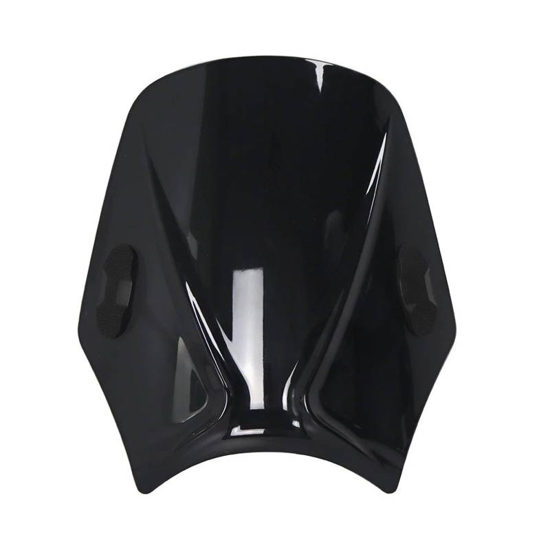 Für ZONTES G1-125/G1125 2021-2023 Universal Motorrad Windschutzscheibe, Bildschirm, Rauchlinse, Deflektor, Windschild (Schwarz) von Eejghfwq