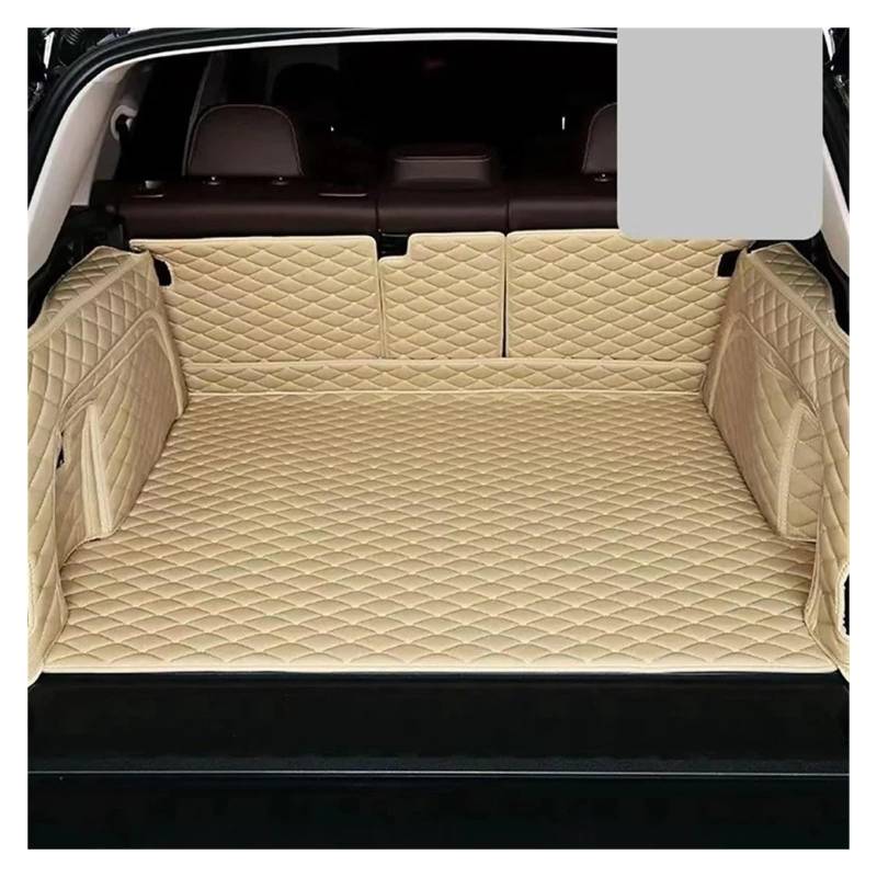 Kofferraumwanne Cargo Für Cadillac Für Escalade Für K2XL 2015 2016 2017 2018 2019 2020 Kofferraummatten Auto Cargo Liner Pads Kofferraumteppich Kofferraumschutzmatte(Bronze Yellow) von Eejghfwq