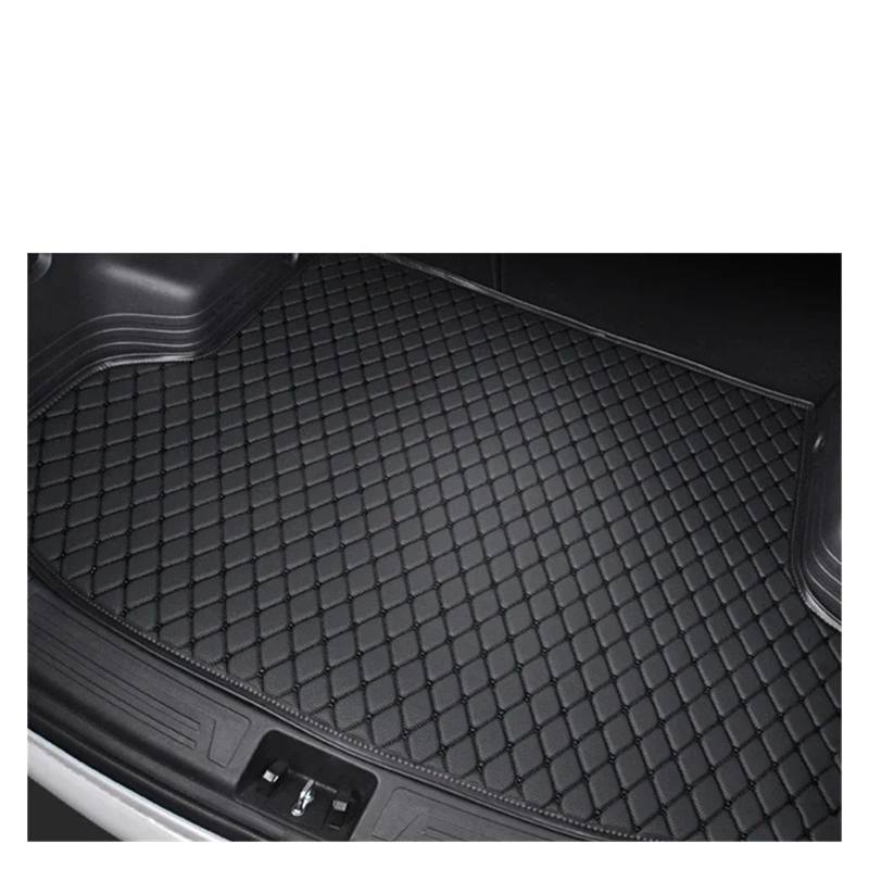 Kofferraumwanne Cargo Für Infiniti QX50 2018 2019 2020 2021 2022 2023 2024 Kofferraummatten Kofferraumwanne Cargo Pads Zubehör Produkte Kofferraumschutzmatte(Black with Black) von Eejghfwq