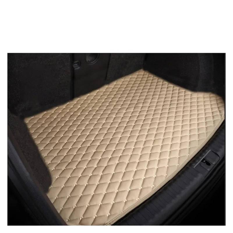 Kofferraumwanne Cargo Für Jeep Für Compass MK49 2007-2016 Kofferraummatte Schmutzabweisend Vollständig Umgebene Kofferraummatte Laderaumwanne Autozubehör Kofferraumschutzmatte(Beige) von Eejghfwq