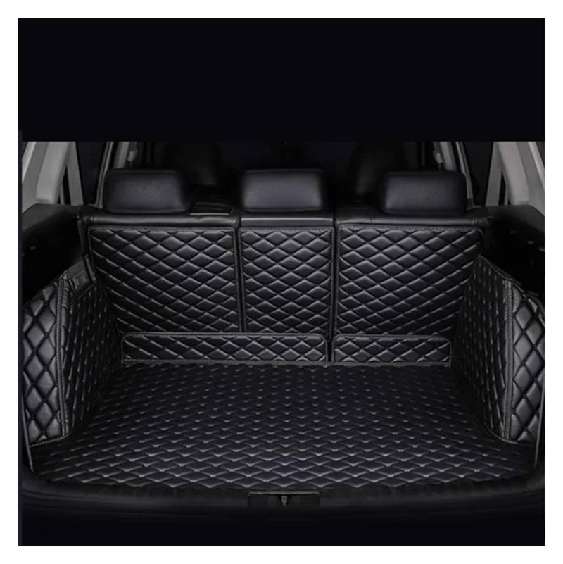 Kofferraumwanne Cargo Für Jeep Für Compass MK49 2007-2016 Kofferraummatte Schmutzabweisend Vollständig Umgebene Kofferraummatte Laderaumwanne Autozubehör Kofferraumschutzmatte(Black Black11) von Eejghfwq