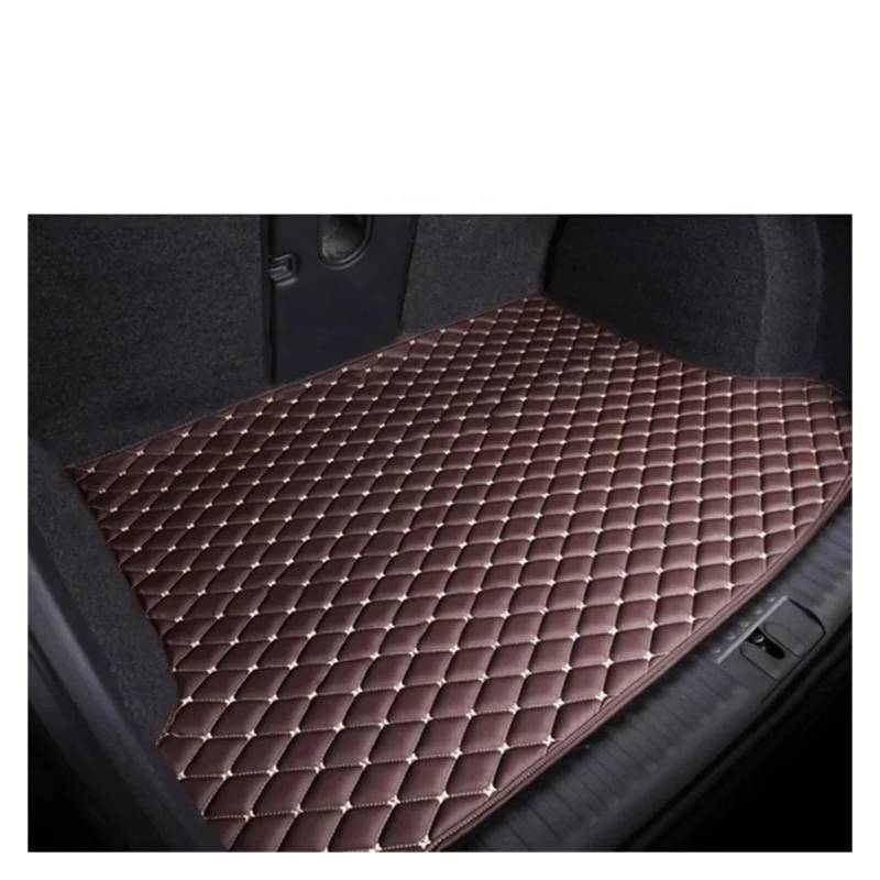 Kofferraumwanne Cargo Für Jeep Für Compass MK49 2007-2016 Kofferraummatte Schmutzabweisend Vollständig Umgebene Kofferraummatte Laderaumwanne Autozubehör Kofferraumschutzmatte(Dark Brown) von Eejghfwq