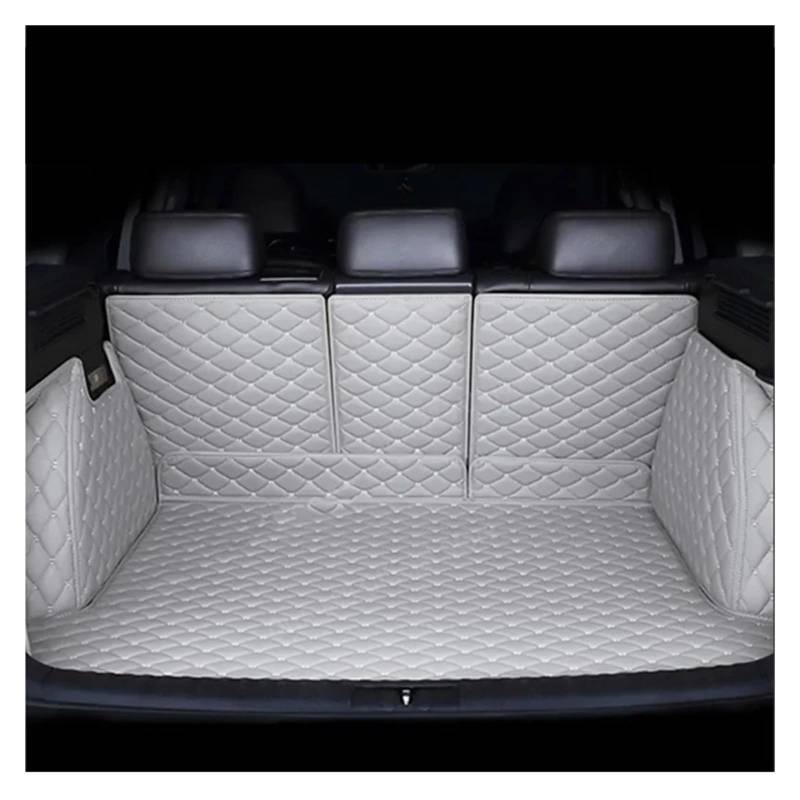 Kofferraumwanne Cargo Für Jeep Für Compass MK49 2007-2016 Kofferraummatte Schmutzabweisend Vollständig Umgebene Kofferraummatte Laderaumwanne Autozubehör Kofferraumschutzmatte(Light Grey5) von Eejghfwq