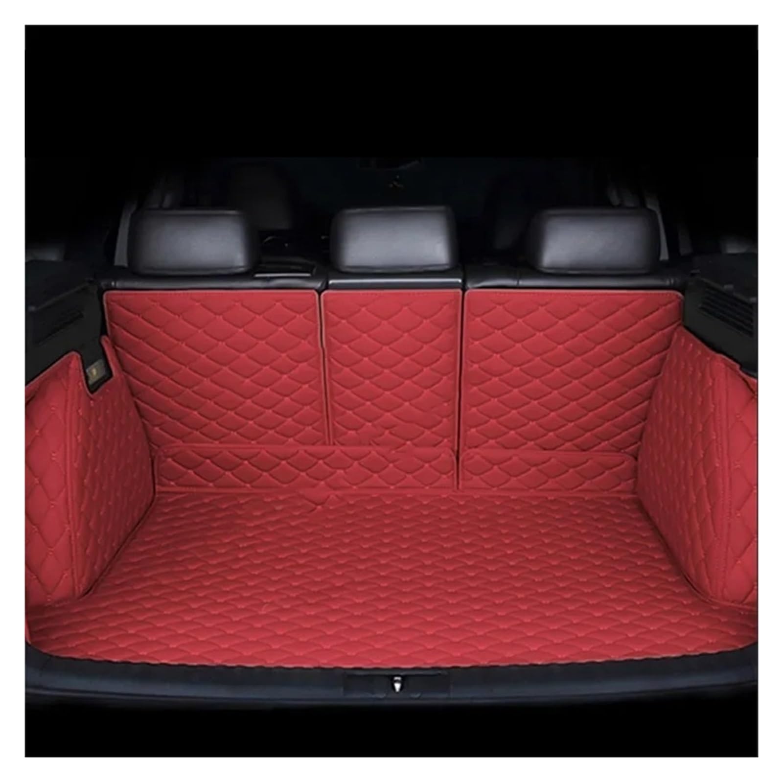 Kofferraumwanne Cargo Für Jeep Für Compass MK49 2007-2016 Kofferraummatte Schmutzabweisend Vollständig Umgebene Kofferraummatte Laderaumwanne Autozubehör Kofferraumschutzmatte(Maroon7) von Eejghfwq