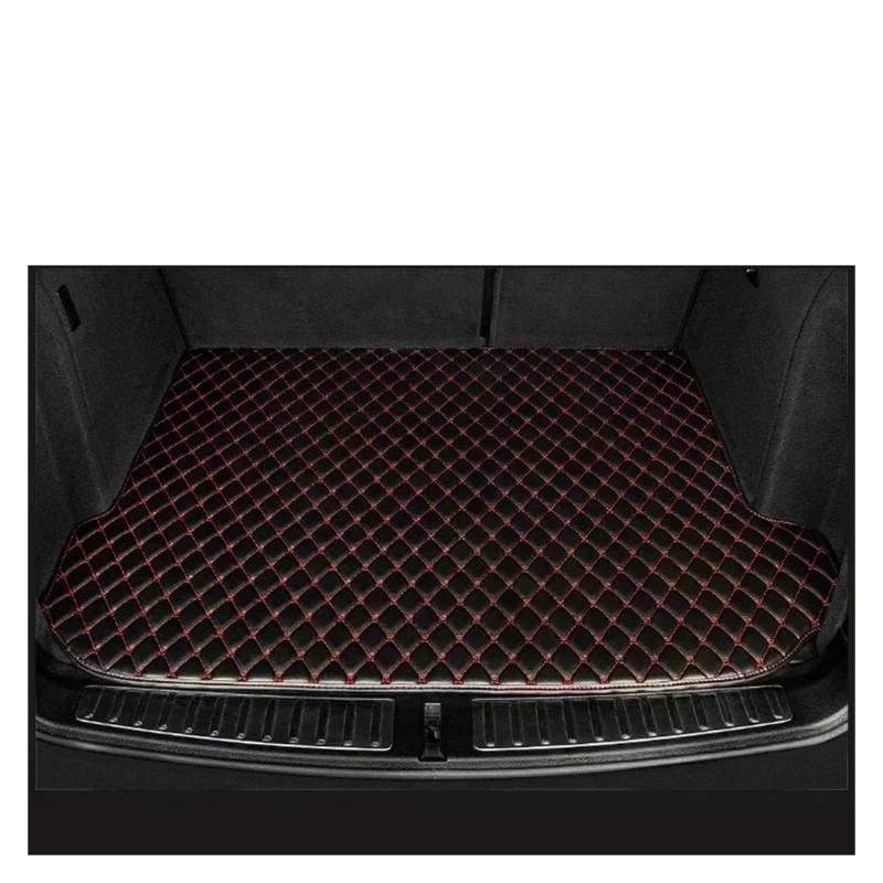 Kofferraumwanne Cargo Für Lexus is Für IS200T IS250 IS350 IS300 Für IS300H 2013-2018 Kofferraummatten Cargo-Liner Teppiche Zubehör Kofferraumschutzmatte(Black with Red) von Eejghfwq