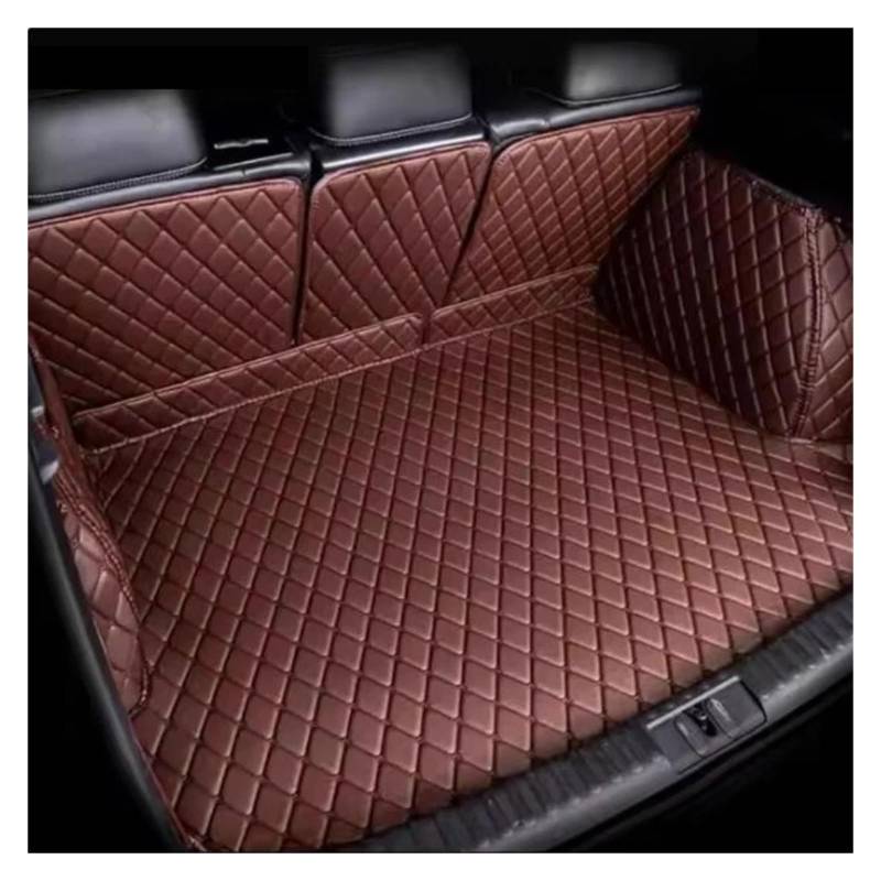 Kofferraumwanne Cargo Für Mitsubishi Für ASX Für RVR Für Pajero Für Sport 2019–2022 Vollständige Abdeckung Individuelle Kofferraummatten Auto-Innenausstattung Kofferraumschutzmatte(Coffee) von Eejghfwq