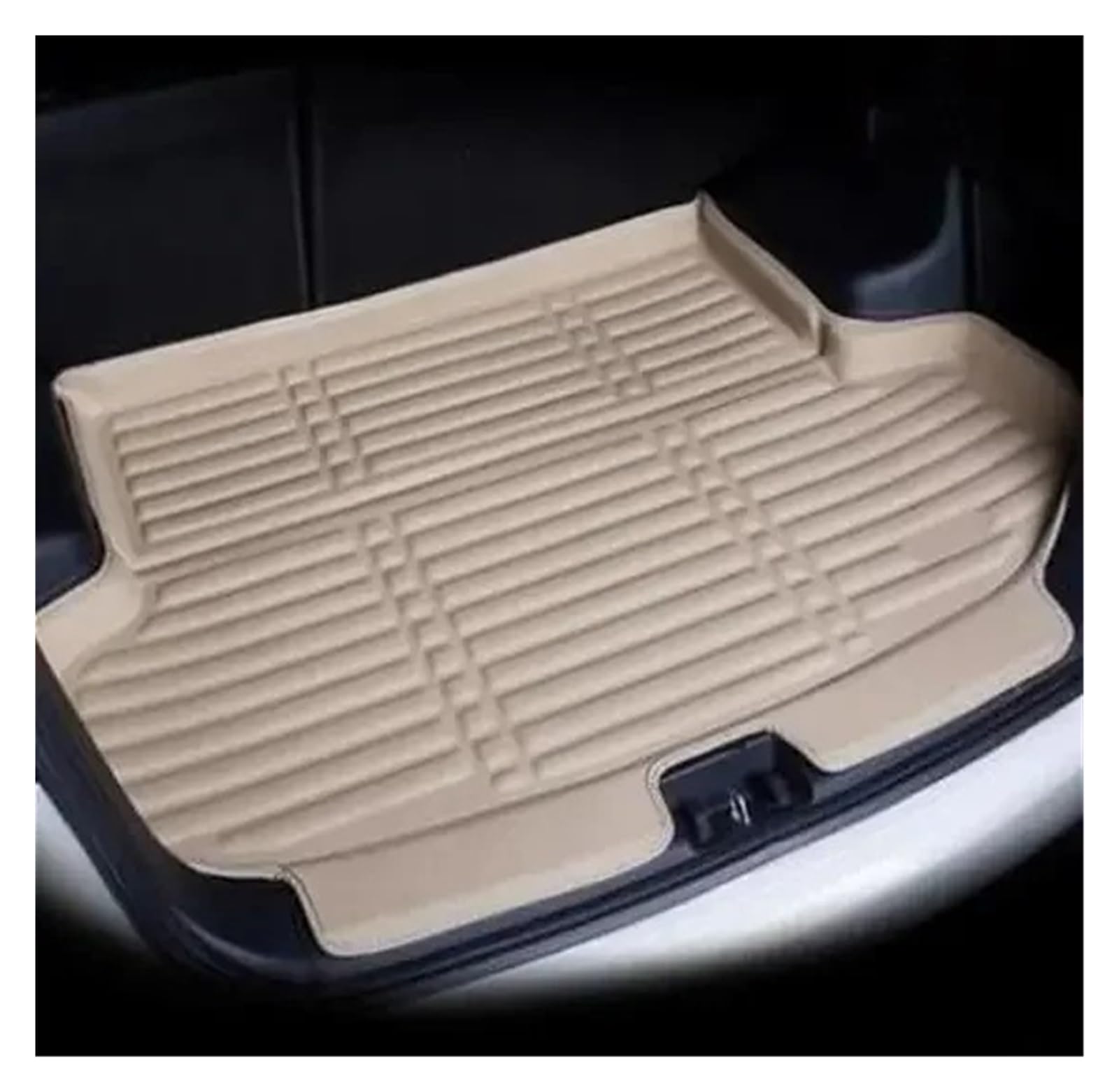 Kofferraumwanne Cargo Für Nissan Für X-Trail T32 2014-2019 Auto-Styling Auto-Kofferraumverkleidung Cargo Mat Tray Bodenteppich Schlammschutz Kofferraumschutzmatte(Beige) von Eejghfwq