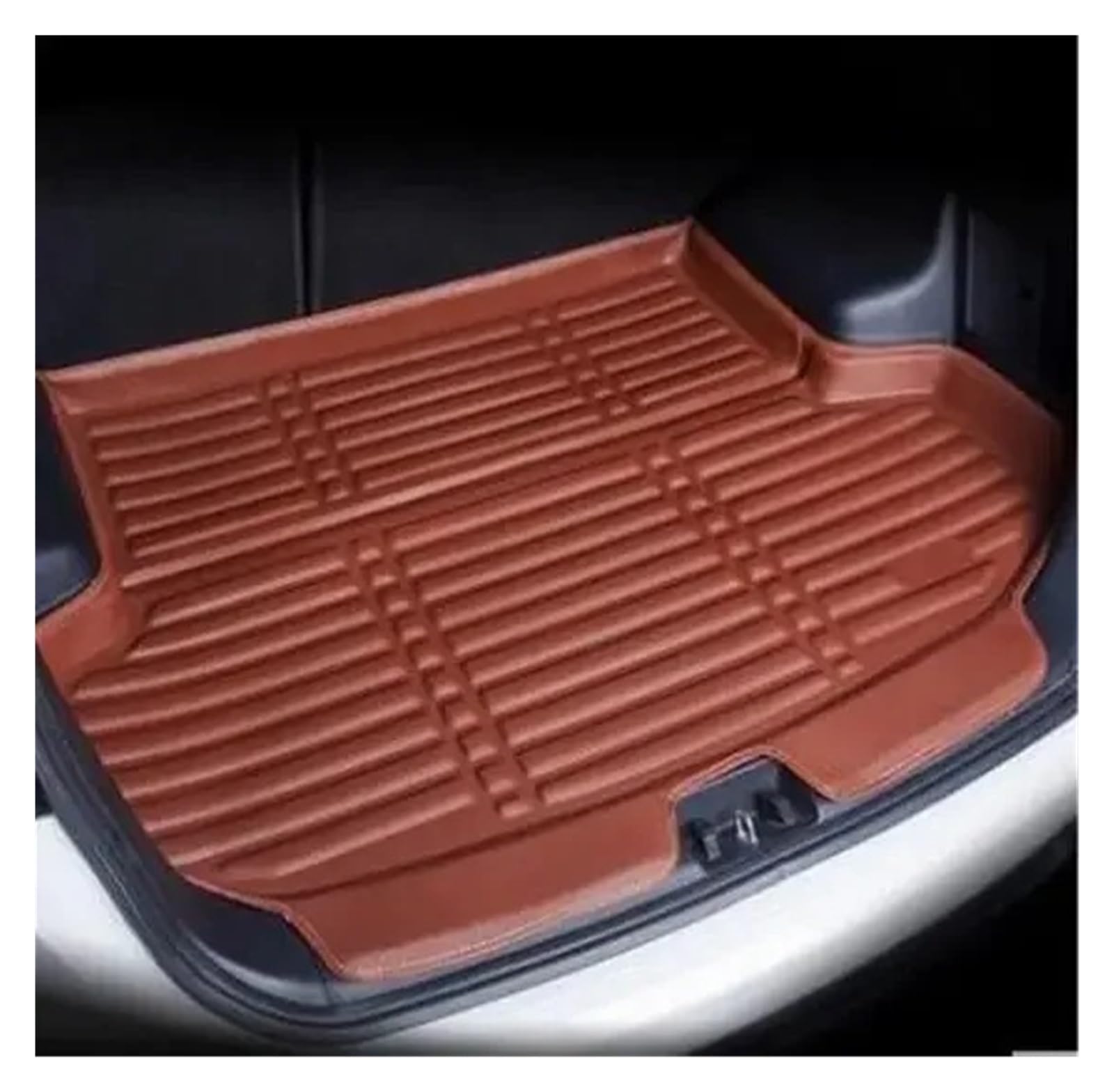 Kofferraumwanne Cargo Für Nissan Für X-Trail T32 2014-2019 Auto-Styling Auto-Kofferraumverkleidung Cargo Mat Tray Bodenteppich Schlammschutz Kofferraumschutzmatte(Brown) von Eejghfwq