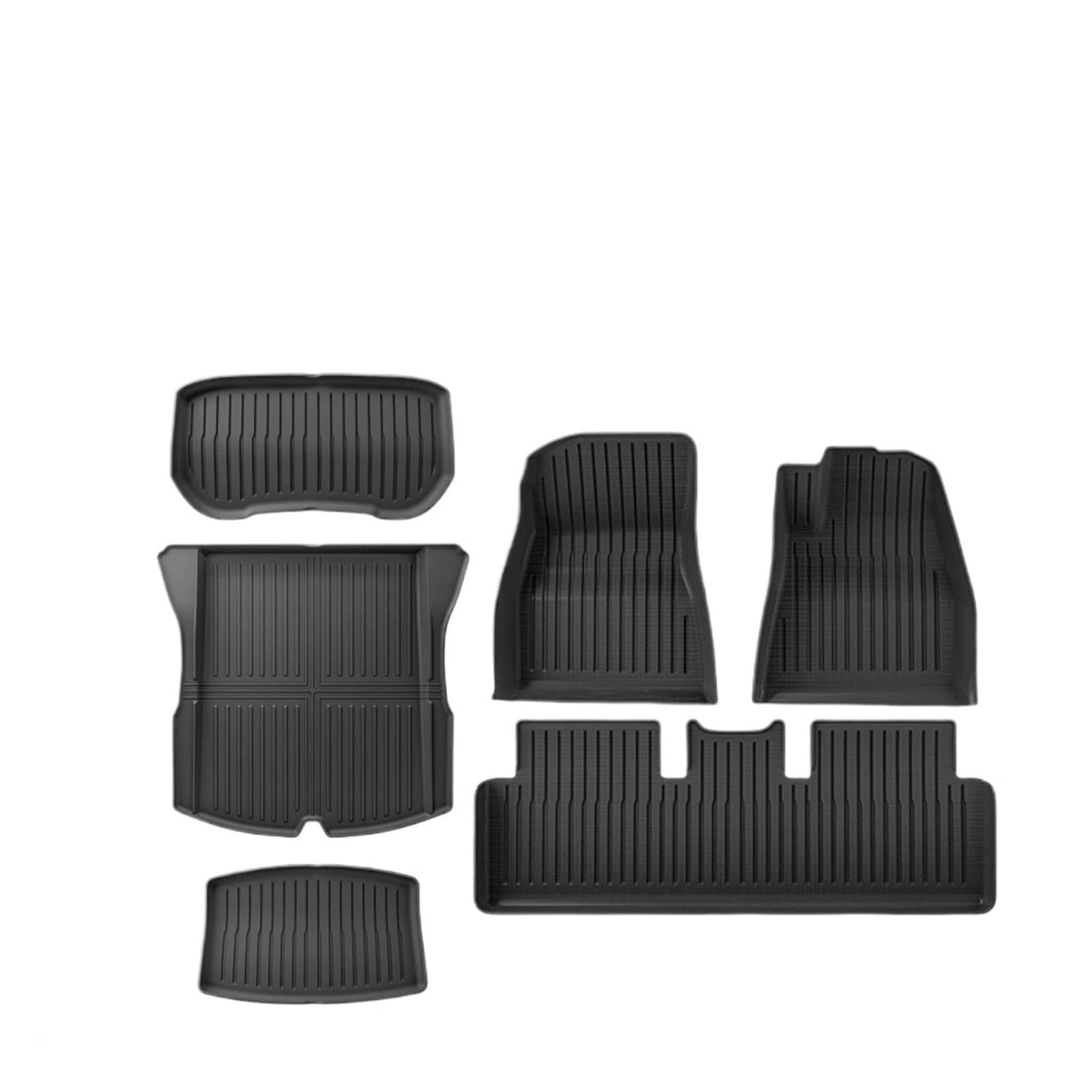 Kofferraumwanne Cargo Für Tesla Für Modell 3 Für Highland 2024 TPE-Bodenmatte Bodenteppichpolster Wasserdichte TPE-Bodenmatte Für Die Vordere Und Hintere Kofferraummatte Kofferraumschutzmatte(6pcs RHD Kofferraumwanne Cargo Für Tesla Für Modell 3 Für Highland 2024 TPE-Bodenmatte Bodenteppichpolster Wasserdichte TPE-Bodenmatte Für Die Vordere Und Hintere Kofferraummatte Kofferraumschutzmatte(6pcs RHD von Eejghfwq