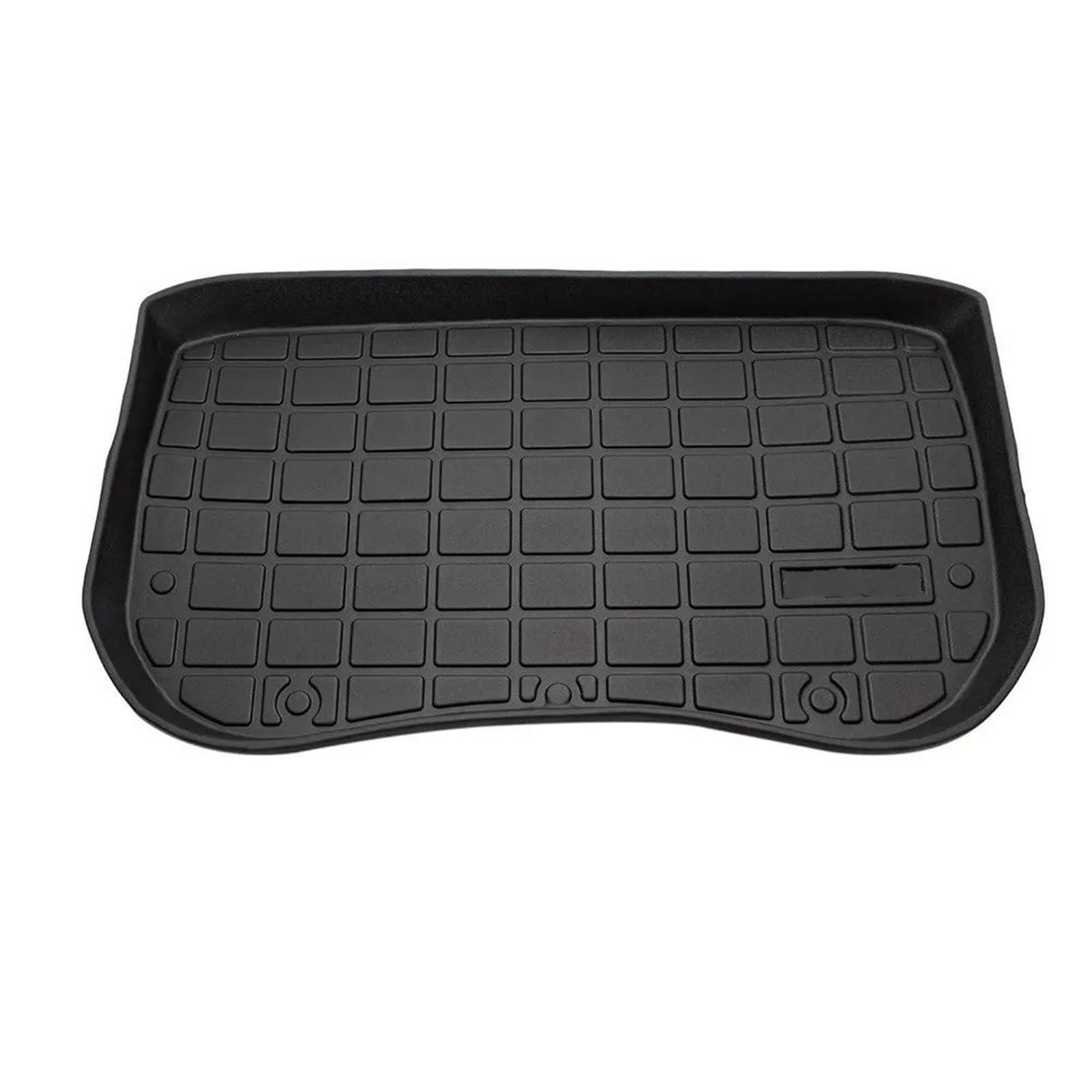 Kofferraumwanne Cargo Für Tesla Für Modell 3 Y 2017-2023 Vorne Hinten Matte TPE Cargo Pad Zubehör 3D wasserdichte Tablett Lagerung Pads Matten Kofferraumschutzmatte(3 Front Mat) von Eejghfwq