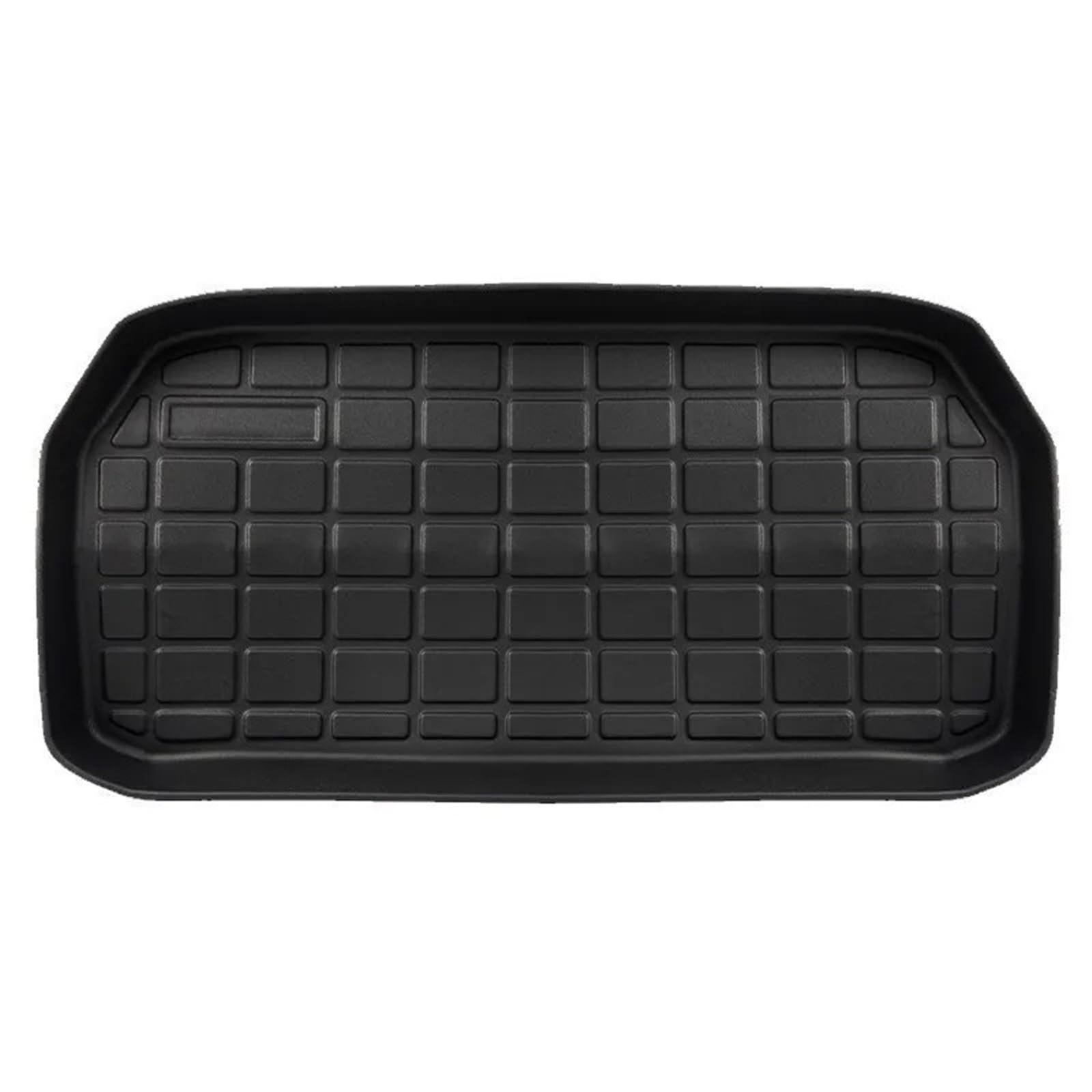 Kofferraumwanne Cargo Für Tesla Für Modell 3 Y 2017-2023 Vorne Hinten Matte TPE Cargo Pad Zubehör 3D wasserdichte Tablett Lagerung Pads Matten Kofferraumschutzmatte(Y Front Mat) von Eejghfwq
