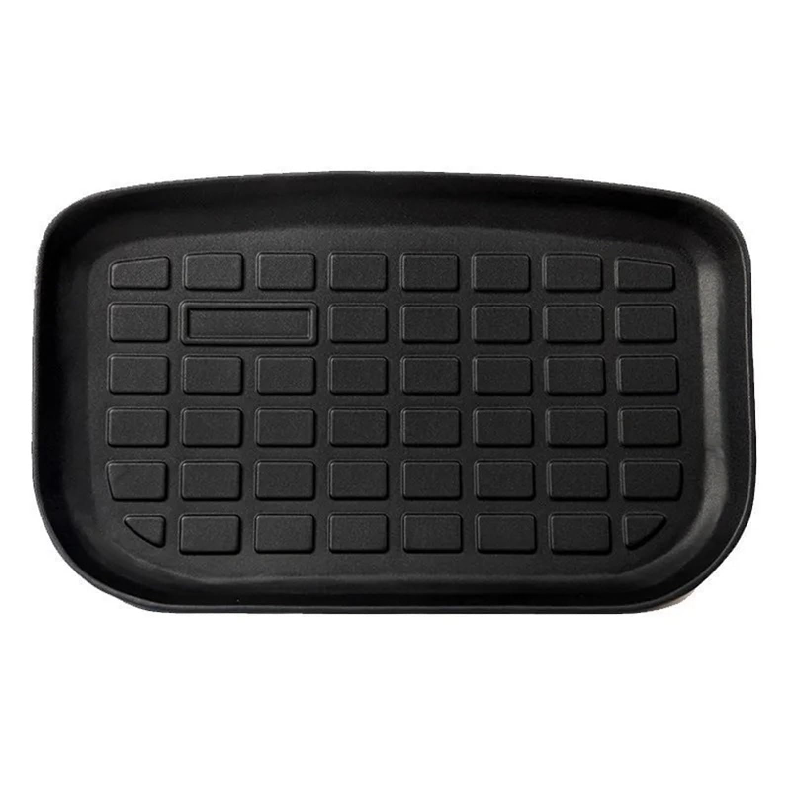 Kofferraumwanne Cargo Für Tesla Für Modell 3 Y 2017-2023 Vorne Hinten Matte TPE Cargo Pad Zubehör 3D wasserdichte Tablett Lagerung Pads Matten Kofferraumschutzmatte(Y Rear Mat) von Eejghfwq