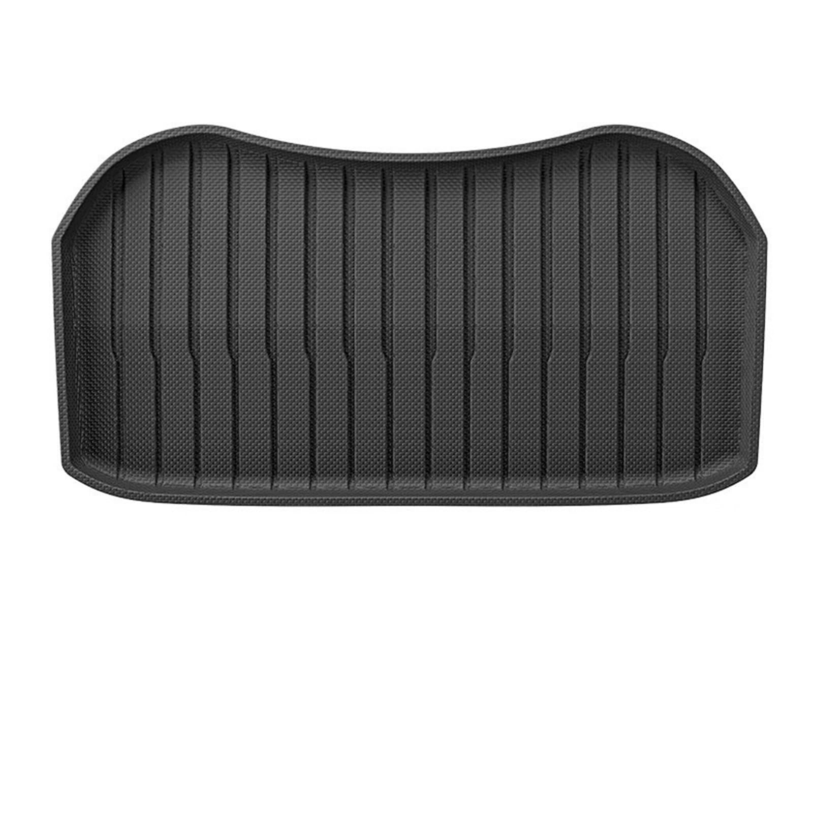 Kofferraumwanne Cargo Für Tesla Für Modell 3 Y 2019-2023 Vollständige Abdeckung Kofferraummatten TPE Rücksitzlehnenpolster Cargo Liner Anti-Kick-Pad Kofferraumschutzmatte(for 3 Front) von Eejghfwq