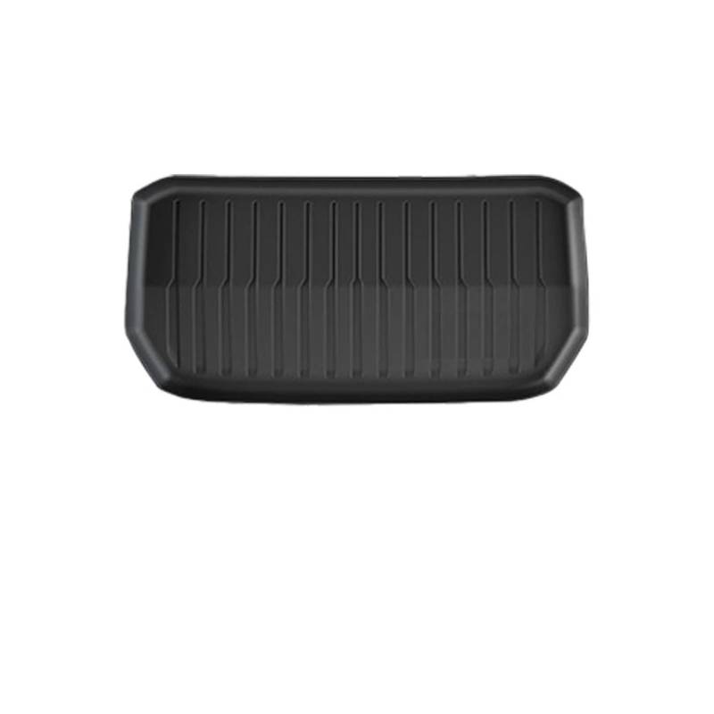 Kofferraumwanne Cargo Für Tesla Für Modell Für Y 2021-2024 Vorne Hinten Kofferraummatte TPE Teppich wasserdichte Wetterbeständige Pads Up Down Schichtmatten Kofferraumschutzmatte(Front Trunk Mat) von Eejghfwq