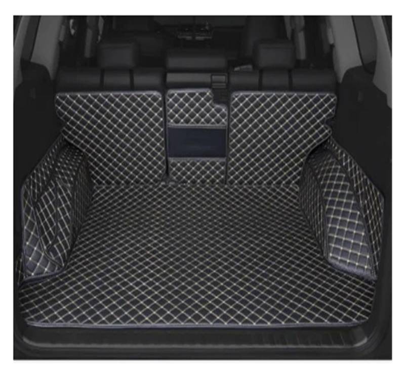 Kofferraumwanne Cargo Für Toyota Für Prado 150 2010 2011 2012 2013 2014 205 2016 2017 2018 Anti-Schmutz-Schutzschale Cargo-Liner Zubehör Kofferraumschutzmatte(Black beige1) von Eejghfwq